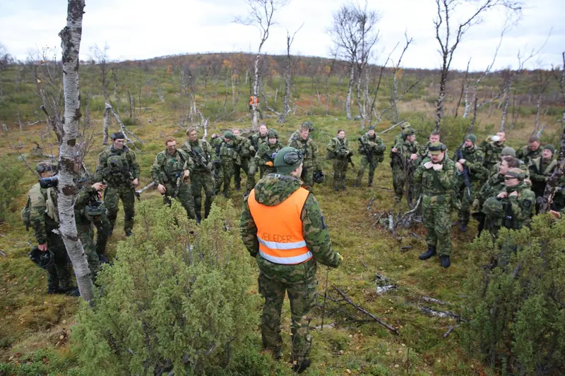 Porsanger Battalion trains Home Guard soldiers during Exercise Arctic Wolf