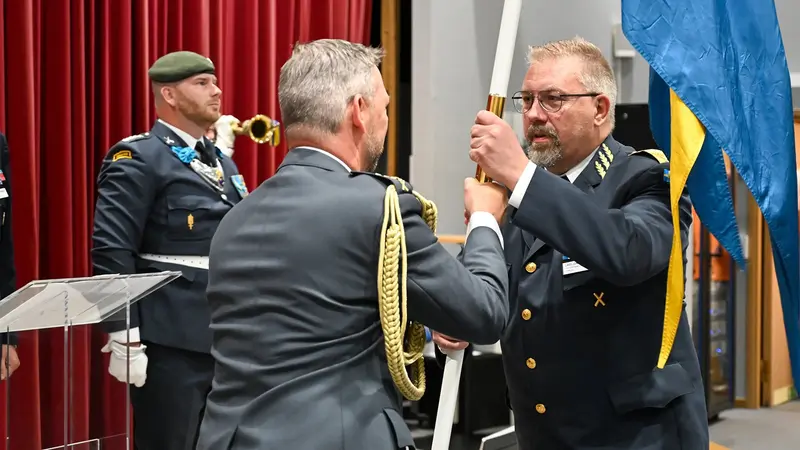 Lars O Jonsson takes over as head of the Swedish Armed Forces Logistics